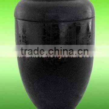 DECORATIVE JET BLACK MARBLE URNS photo-3