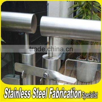 Fabrication Project Home Stair Stainless Steel Inox Railing China