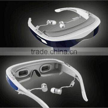 Cheap Smart 3D Video Bluetooth Glasses Eyewear 1080HD 3D Movies Free Download 360 Degree VR Camera Glasses photo-2