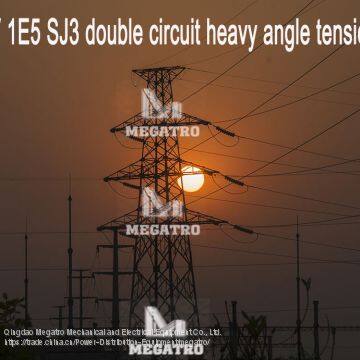 MEGATRO 110kV 1E5 SJ3 Double Circuit Heavy Angle Tension Tower photo-2