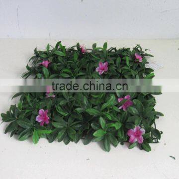 SJ04001008 Interlocking Artificial Mats High Quality Leaf Mat With Flower photo-2