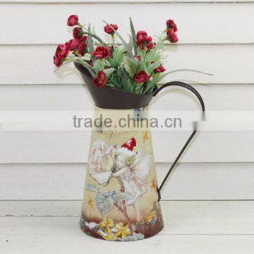 new design christmas decoration paper decal cute watering can wholesale