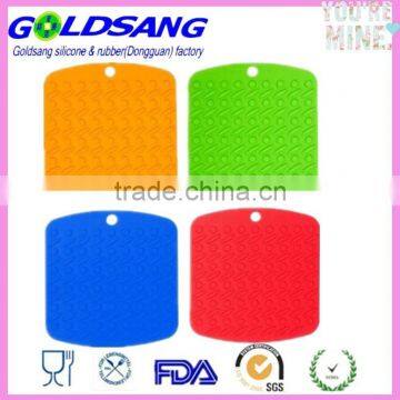 Round Shape With Lace of Silicone Cup Mat photo-4