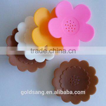 Colorful Pig Flower Shapes Annimal Shape Silicone Soap Dish Soap Holder photo-3