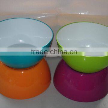 FDA LFGB Food Grade Round Plastic Snack Salad Container,Salad Bowl photo-4