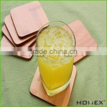 Wooden Square Coasters for Tea Coffee Beer Homex-BSCI