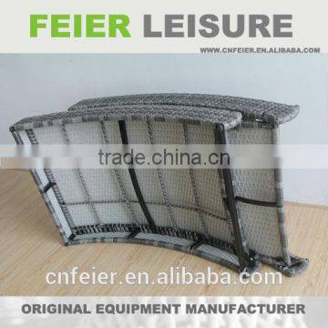A6061-9 Popular Rattan Portable Foldable Lounge photo-4