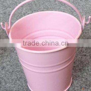 1L 2L 3L Small Galvanized Metal Bucket / Galvanised Metal Zinc Bucket Pail photo-4