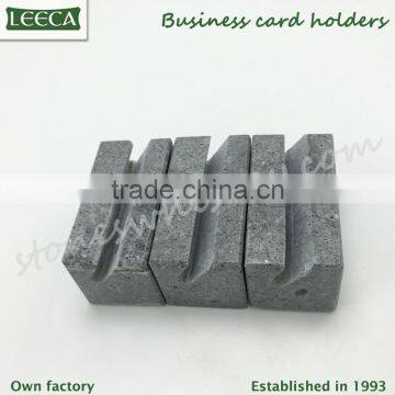 Soapstone rock business card holders promotional gifts