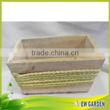 Products You Can Import From China Eco-friendly Wood Memorial Flower Pots photo-4