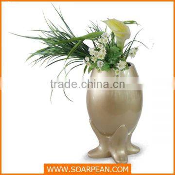 Living Room Decorative Fiberglass Selling Flower Pot