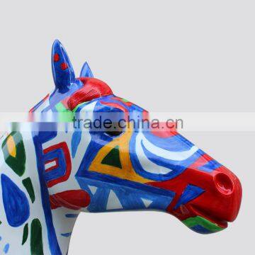 Sales Promotion Designer Home Decor Lifesize Fiberglass Horse photo-6