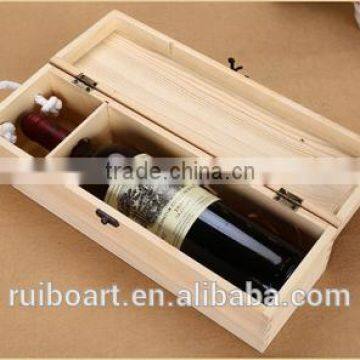 Wooden Wine Box With Handle photo-6