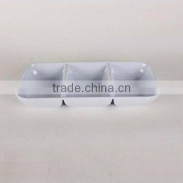 Fashion Design Holiday Seabeach Print Plastic Dip, Round Party Divided Plastic Plates photo-4