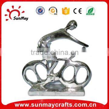 bicycle trophy figurine