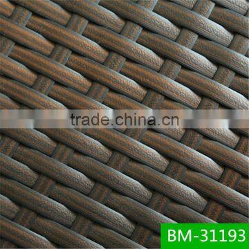 Non Poisonous Resin Plastic Flat Rattan For Outdoor Use