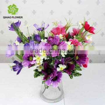 silk flowers bouquet decorative landscaping fabric flowers