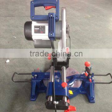 Latest 255mm 1800w Low Noise Electric Power Aluminum Wood Cutting Cut Off Table Circular Machine Induction Motor Slide Miter Saw photo-5