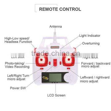 360 Degree Eversion Headless Drone With HD Camera 2MP 2.4G 4CH 6 Axle Gyro RC Quadrocopter Syma X5HC photo-6