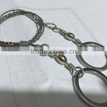 Outdoor Survival Stainless Steel Flexible Wire Saw,Pocket Chain Saw For Camping Hunting photo-3