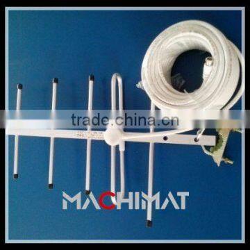 Good TV antenna radio antenna 5 unit 450-860mhz with 15m wire