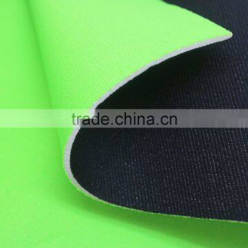 Shiny Green Diving Suit Neoprene With Nylon/polyester Fabric, Excellent Quality Low Price Stretch Fabric Neoprene photo-4