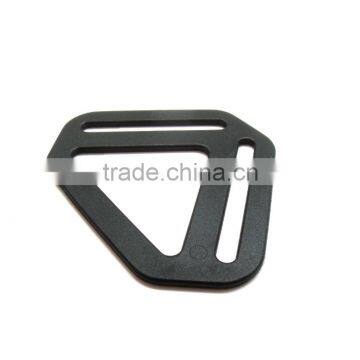 2" Black Suspender Back Crosser, Triangle Plastic Adjustable Slider For Backpack, Plastic Adjuster Buckle for Backpack photo-6