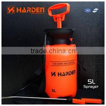 Logo Printed 5L Plastic Pressure Spray Pot Hand Plastic Water Botter For Garden