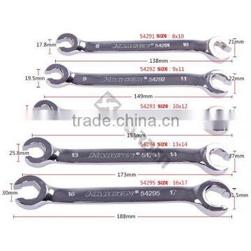 Cr-V Oil Open End Spanner/chrome Vanadium Spanner Set/spanner Wrench Tools photo-2