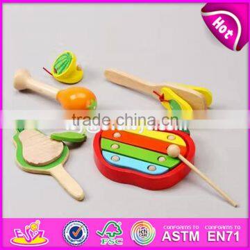 2017 New Design Fruit Shape Multi-function Wooden Music Toys for Toddlers W07A118 photo-6