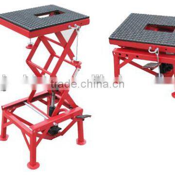300lbs Mini Scissor Hydraulic Motorcycle Stand Lift Table photo-2