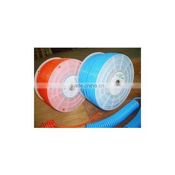 1/4" PU spiral hose with high quality for pneumatci&hydraulic component and air tools