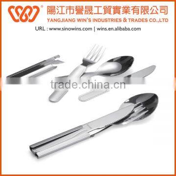 A21-9003 Handy and Foldable Stainless Steel Travel Cutlery Set photo-6