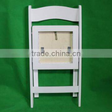 White/mahogany/ Brown/dark Wood Wedding Folding Chair Garden Chair photo-3