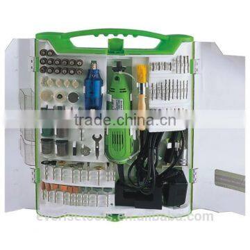 228-Piece two electric rotary tool and accessories set