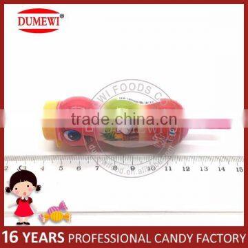 Fruit Flavor Hard Candy Gourd Shape Lollipop Toy Candy photo-4