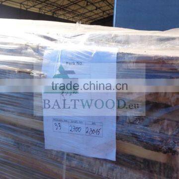 Kiln dried sawn birch timber