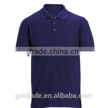 Custom Mens Polo Shirt Golf T-shirt 100% Cotton Sublimated Dry Fit Polo T Shirt Multi Color photo-3