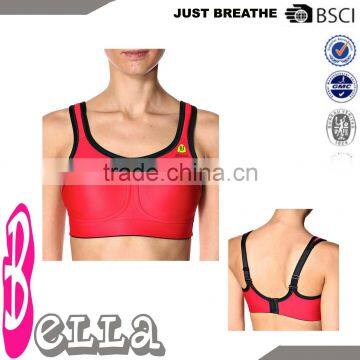 newest ladies' sports bra yoga bra with your own logo