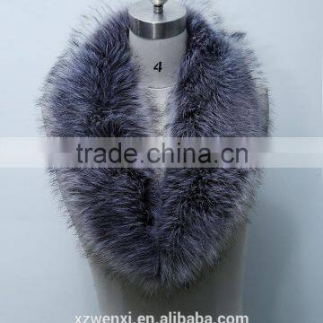 2016 New Product Europe Style Multicolor Faux Fur Scarf Woman Collar