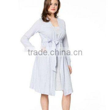 Smocked Nursing Nightgown And Robe