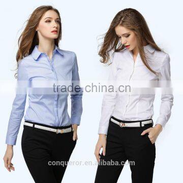 Latest Longline Slim Fit Shirt Designs for Women 2016 photo-2