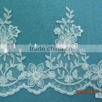 Specialty table cloth ribbon embroidery