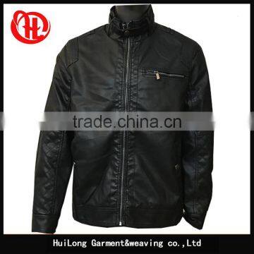 custom jacket factory winter mens washed pu leather jackets