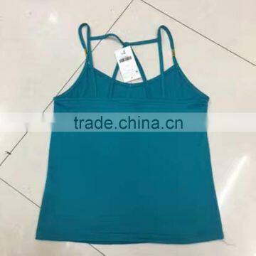China Stocklots Ladies Summer Sleeveless Bulk Tank Top photo-4
