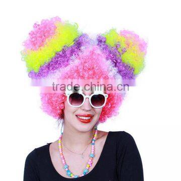 Colorful Party Wigs Wholesale Synthetic Hair Fashion Woman Wig Full Cap Wigs Synthetic Lace Front photo-3