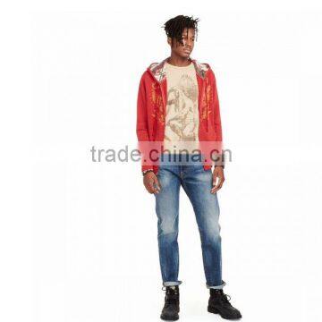 Biker Jeans Fashion Denim Trousers(LOTK058) photo-2