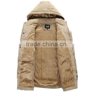 MSW0032 2016 Winter Coat in the Korean Version of the New Trend,men's Long Detachable Cap Jacket