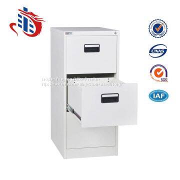 China Supplier 3 Drawer Design Metal Locker File Cabinets photo-3