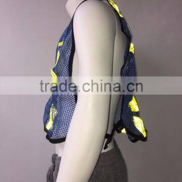 High Quality Vest Mesh Yellow Safety Vest for Traffic